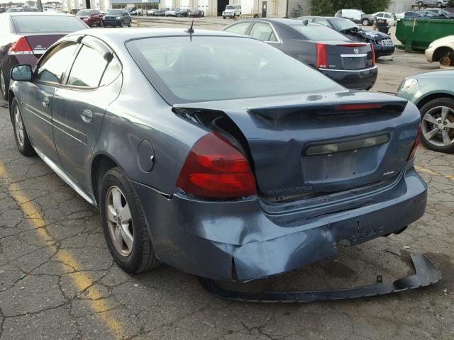 2G2WP582961269995 - 2006 PONTIAC GRAND PRIX BLUE photo 3