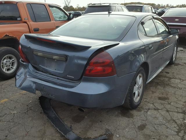 2G2WP582961269995 - 2006 PONTIAC GRAND PRIX BLUE photo 4