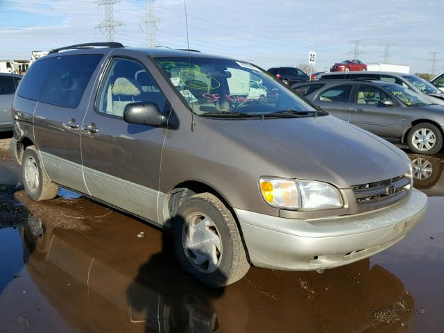 4T3ZF13C7XU121101 - 1999 TOYOTA SIENNA LE TAN photo 1