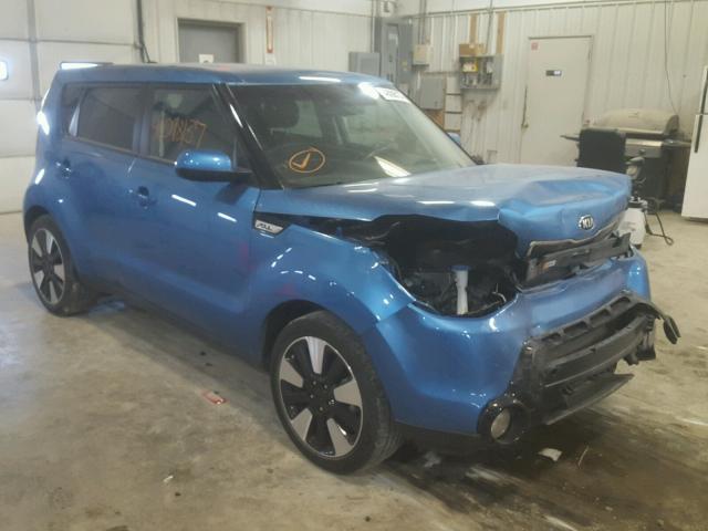 KNDJP3A54G7351877 - 2016 KIA SOUL + BLUE photo 1