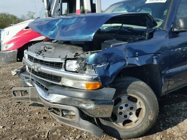 1GNEK13T06R143912 - 2006 CHEVROLET TAHOE K150 BLUE photo 9