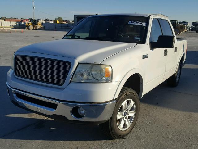 1FTPW12506FA40063 - 2006 FORD F150 SUPER WHITE photo 2