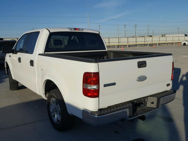 1FTPW12506FA40063 - 2006 FORD F150 SUPER WHITE photo 3