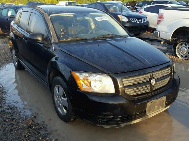 1B3HB28B18D610008 - 2008 DODGE CALIBER BLACK photo 1