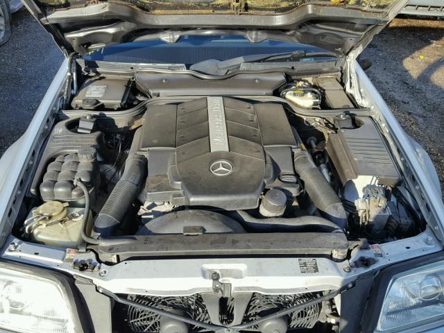 WDBFA68F4YF195188 - 2000 MERCEDES-BENZ SL 500 SILVER photo 7