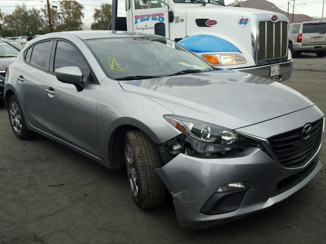 3MZBM1K7XFM156644 - 2015 MAZDA 3 SPORT GRAY photo 1