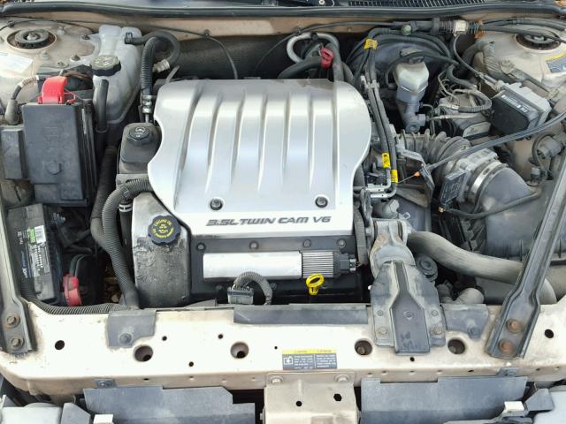 1G3WS52H72F176399 - 2002 OLDSMOBILE INTRIGUE GOLD photo 7