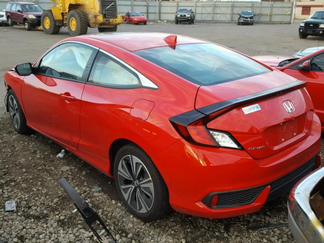 2HGFC3B38GH355953 - 2016 HONDA CIVIC EX RED photo 3