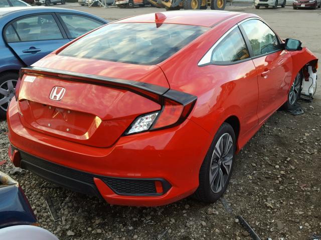 2HGFC3B38GH355953 - 2016 HONDA CIVIC EX Qırmızı foto 4