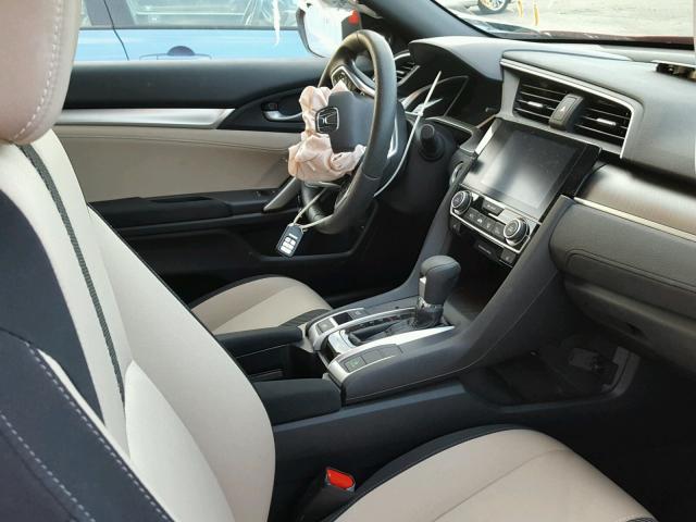 2HGFC3B38GH355953 - 2016 HONDA CIVIC EX Qırmızı foto 5