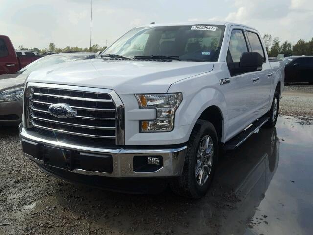 1FTEW1C89HKC13718 - 2017 FORD F150 SUPER WHITE photo 2