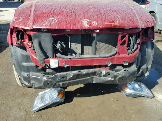 1D8HD38K37F547271 - 2007 DODGE DURANGO SX RED photo 9