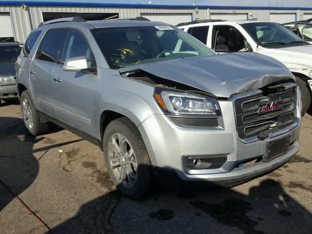 1GKKVRKD9FJ329494 - 2015 GMC ACADIA SLT SILVER photo 1