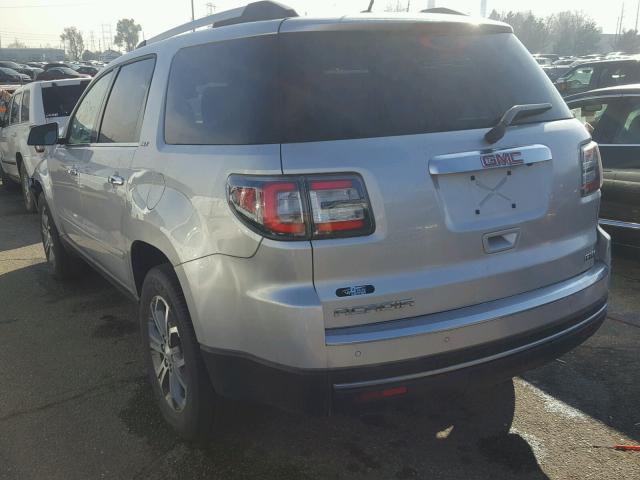1GKKVRKD9FJ329494 - 2015 GMC ACADIA SLT ვერცხლისფერი ფოტო 3