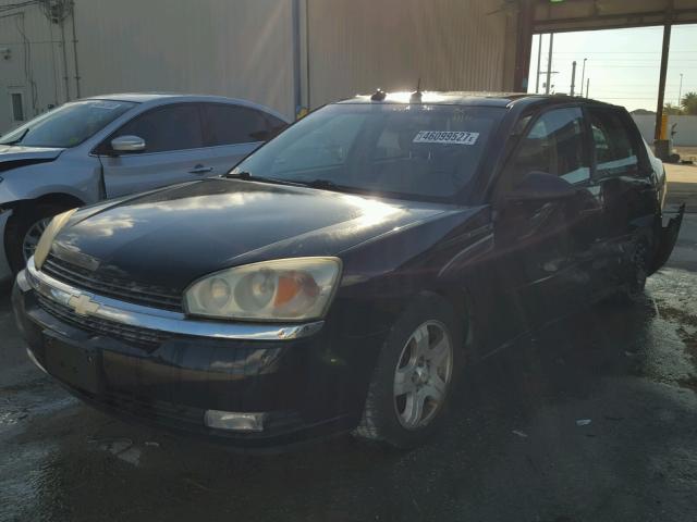 1G1ZU64815F103410 - 2005 CHEVROLET MALIBU MAX BLACK photo 2