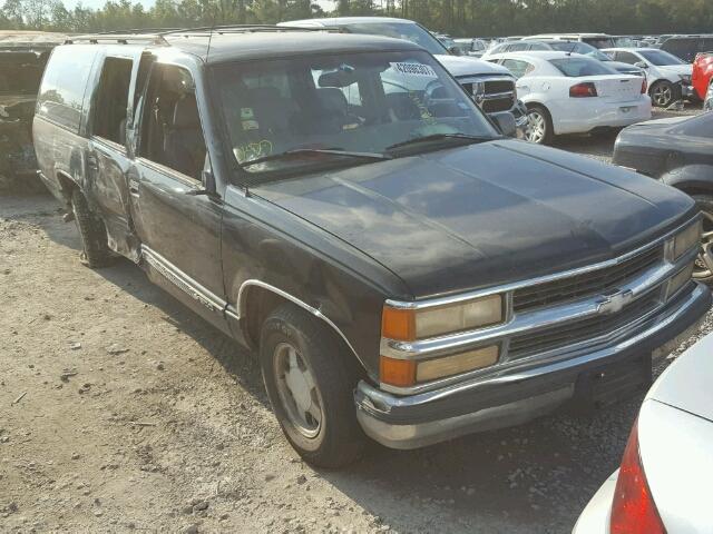 3GNEC16R6VG160564 - 1997 CHEVROLET SUBURBAN BLACK photo 1