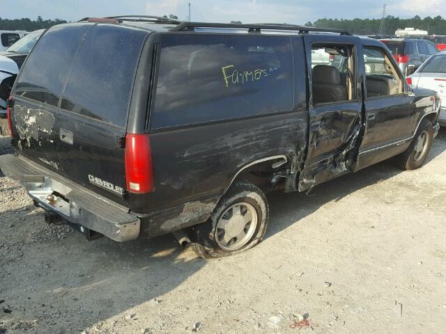 3GNEC16R6VG160564 - 1997 CHEVROLET SUBURBAN BLACK photo 4