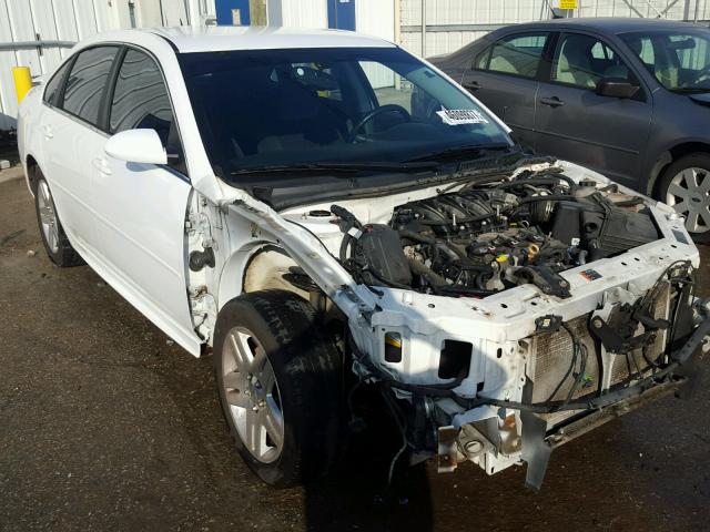 2G1WG5E37D1161583 - 2013 CHEVROLET IMPALA LT WHITE photo 1