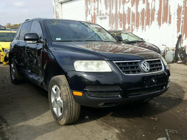 WVGBG77L25D011574 - 2005 VOLKSWAGEN TOUAREG BLACK photo 1