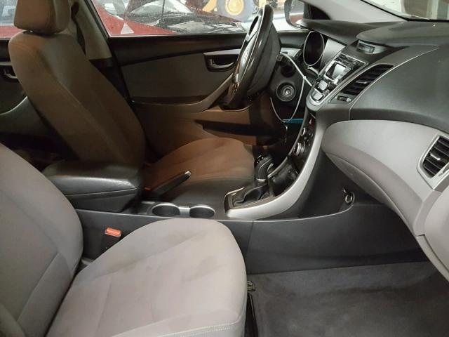 KMHDH4AE5EU168045 - 2014 HYUNDAI ELANTRA SE GRAY photo 5