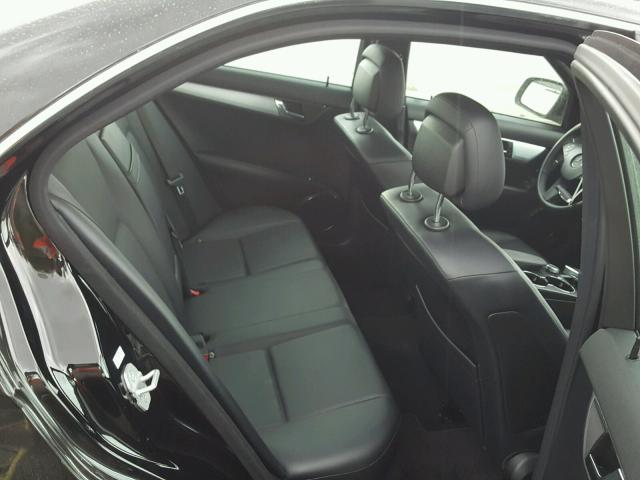 WDDGF54X58R035258 - 2008 MERCEDES-BENZ C 300 BLACK photo 6