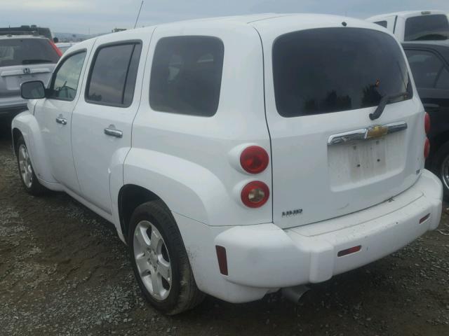 3GNDA23P57S578706 - 2007 CHEVROLET HHR LT WHITE photo 3