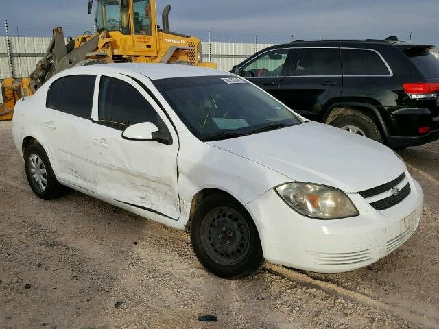 1G1AD5F55A7170378 - 2010 CHEVROLET COBALT 1LT WHITE photo 1