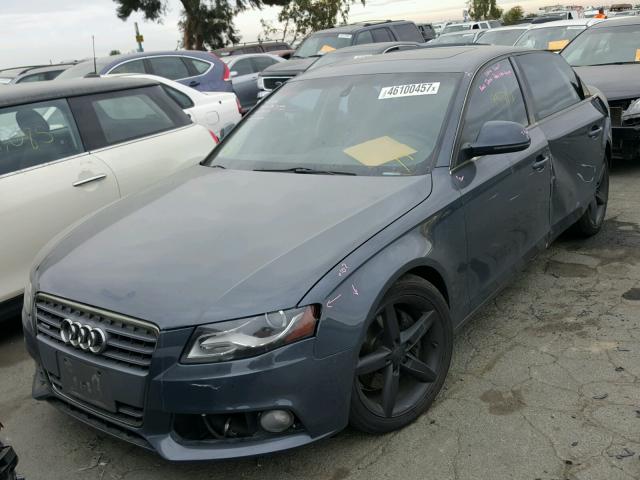 WAUMF78K89N023053 - 2009 AUDI A4 PRESTIG SILVER photo 2