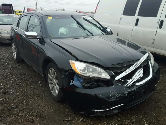 1C3CCBCG9DN598613 - 2013 CHRYSLER 200 LIMITE BLACK photo 1