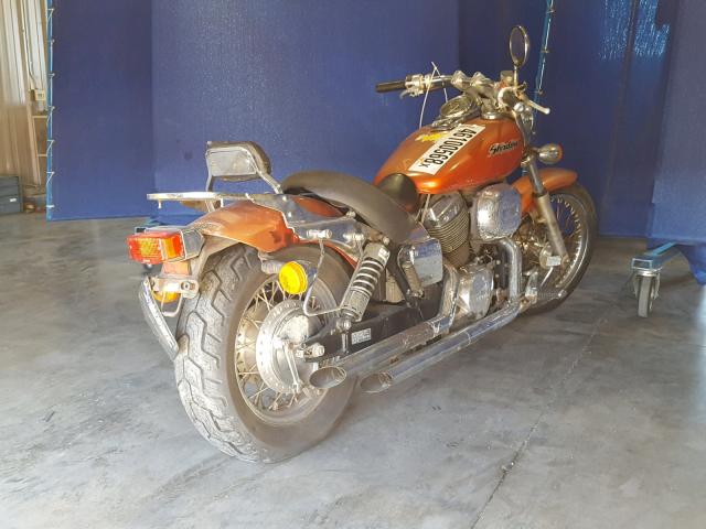 JH2RC44086M000515 - 2006 HONDA VT750 C ORANGE photo 4