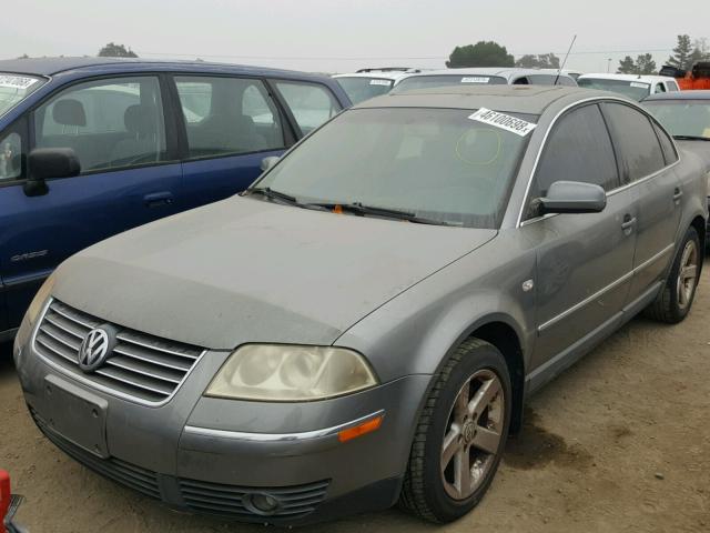 WVWRH63B44P097359 - 2004 VOLKSWAGEN PASSAT GLX BLACK photo 2