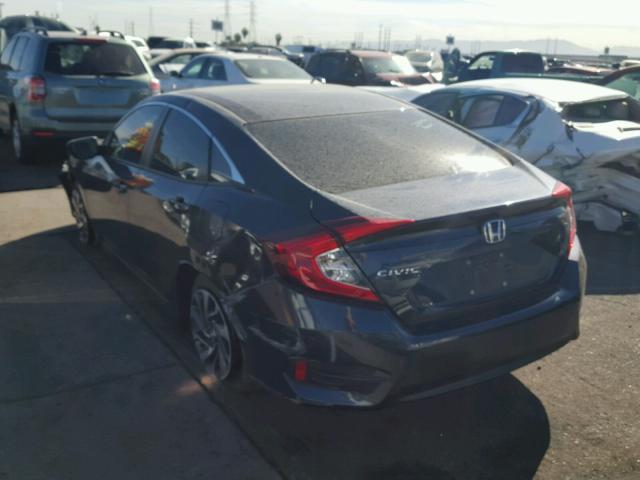 19XFC2F70GE037200 - 2016 HONDA CIVIC EX BLUE photo 3