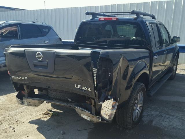 1N6AD0EV0AC445445 - 2010 NISSAN FRONTIER C BLACK photo 4