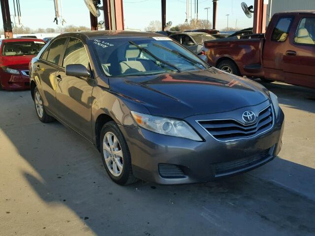 4T1BF3EK3BU155975 - 2011 TOYOTA CAMRY BASE GRAY photo 1