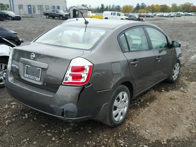 3N1AB61E08L688546 - 2008 NISSAN SENTRA 2.0 BROWN photo 4