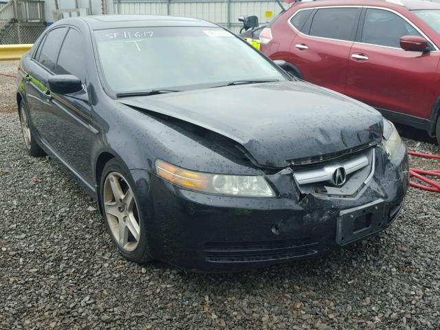 19UUA66265A009671 - 2005 ACURA TL BLACK photo 1