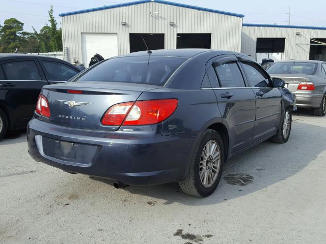 1C3LC56K67N663164 - 2007 CHRYSLER SEBRING TO BLUE photo 4