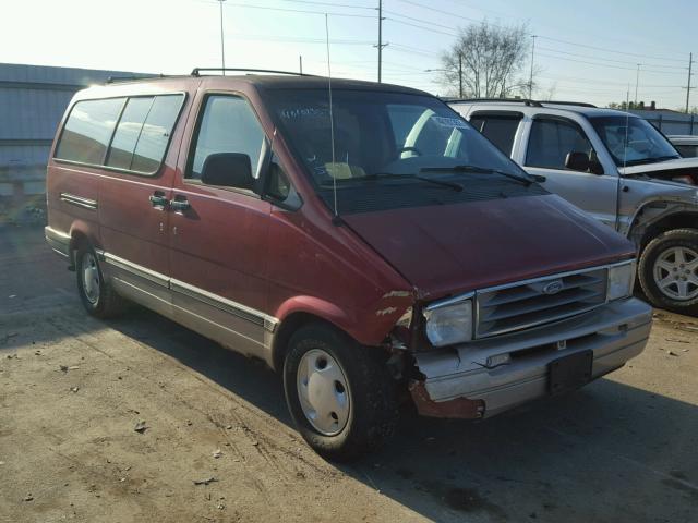 1FMDA31X4VZB49747 - 1997 FORD AEROSTAR RED photo 1