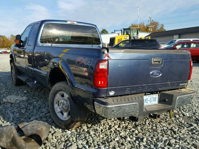 1FT8X3B62GEA95742 - 2016 FORD F350 SUPER BLUE photo 3