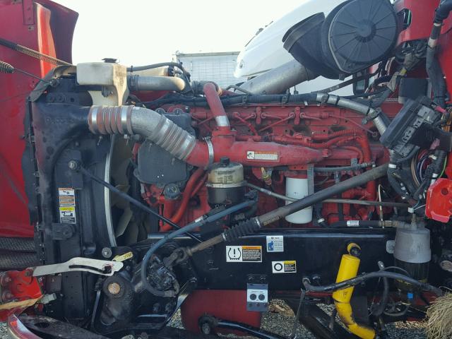 1XPHD49X3DD207753 - 2013 PETERBILT 386 RED photo 7