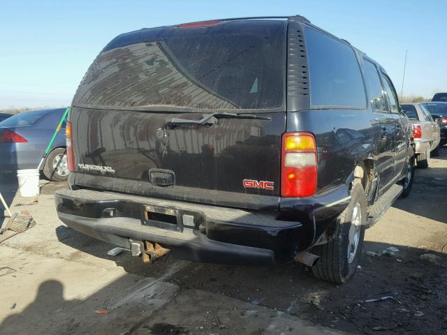 1GKFK66U93J312435 - 2003 GMC YUKON XL D BLACK photo 4