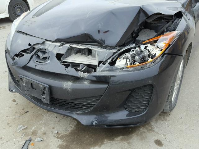 JM1BL1L76D1804737 - 2013 MAZDA 3 I BLACK photo 9