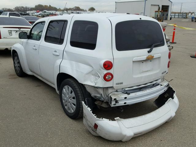 3GNBABFW1BS598163 - 2011 CHEVROLET HHR LT WHITE photo 3