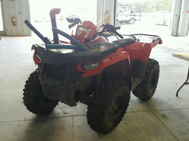 4XASEA577FA627195 - 2015 POLARIS SPORTSMAN RED photo 2