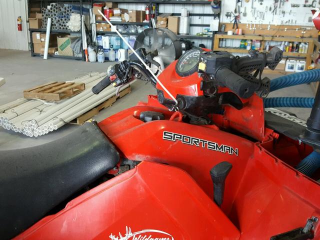 4XASEA577FA627195 - 2015 POLARIS SPORTSMAN RED photo 5