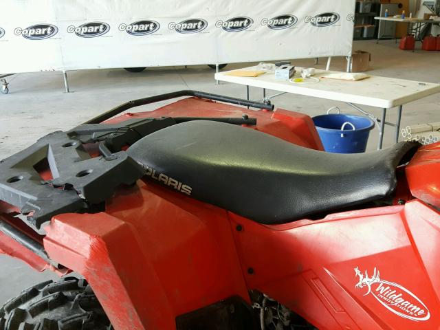 4XASEA577FA627195 - 2015 POLARIS SPORTSMAN RED photo 6