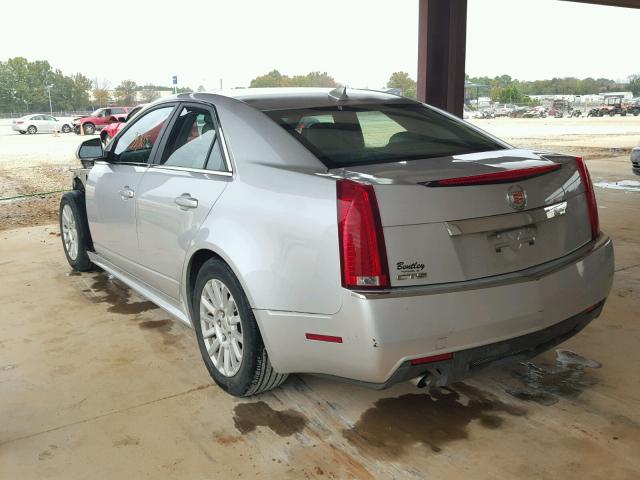 1G6DA5E52C0136069 - 2012 CADILLAC CTS SILVER photo 3