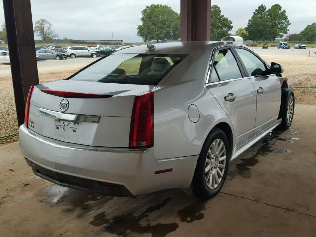 1G6DA5E52C0136069 - 2012 CADILLAC CTS SILVER photo 4