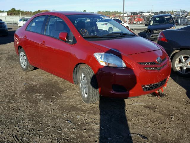 JTDBT923171056271 - 2007 TOYOTA YARIS RED photo 1