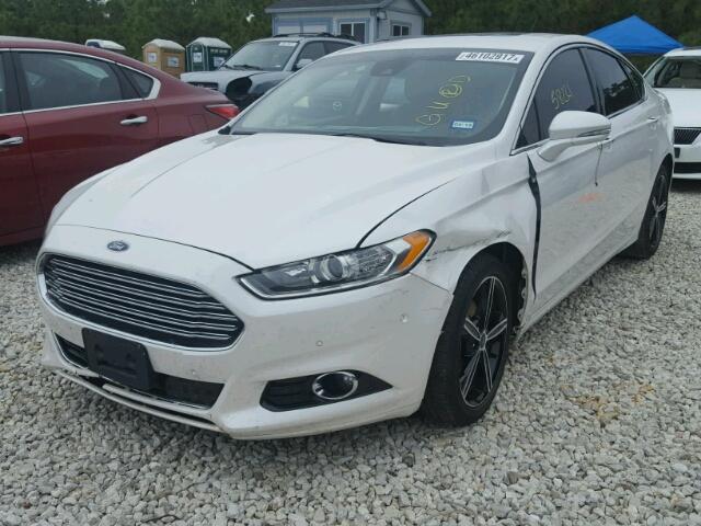 3FA6P0K99FR247324 - 2015 FORD FUSION TIT WHITE photo 2